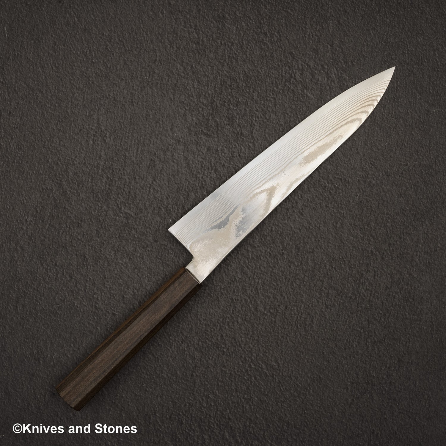 初心銀祖銀山鎳大馬士革牛刀 210mm