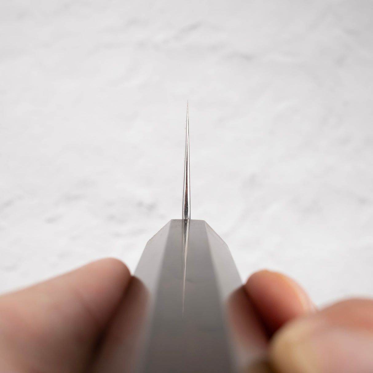 Hatsukokoro Ginso Ginsan Nickel Damascus K-tip Gyuto 240mm