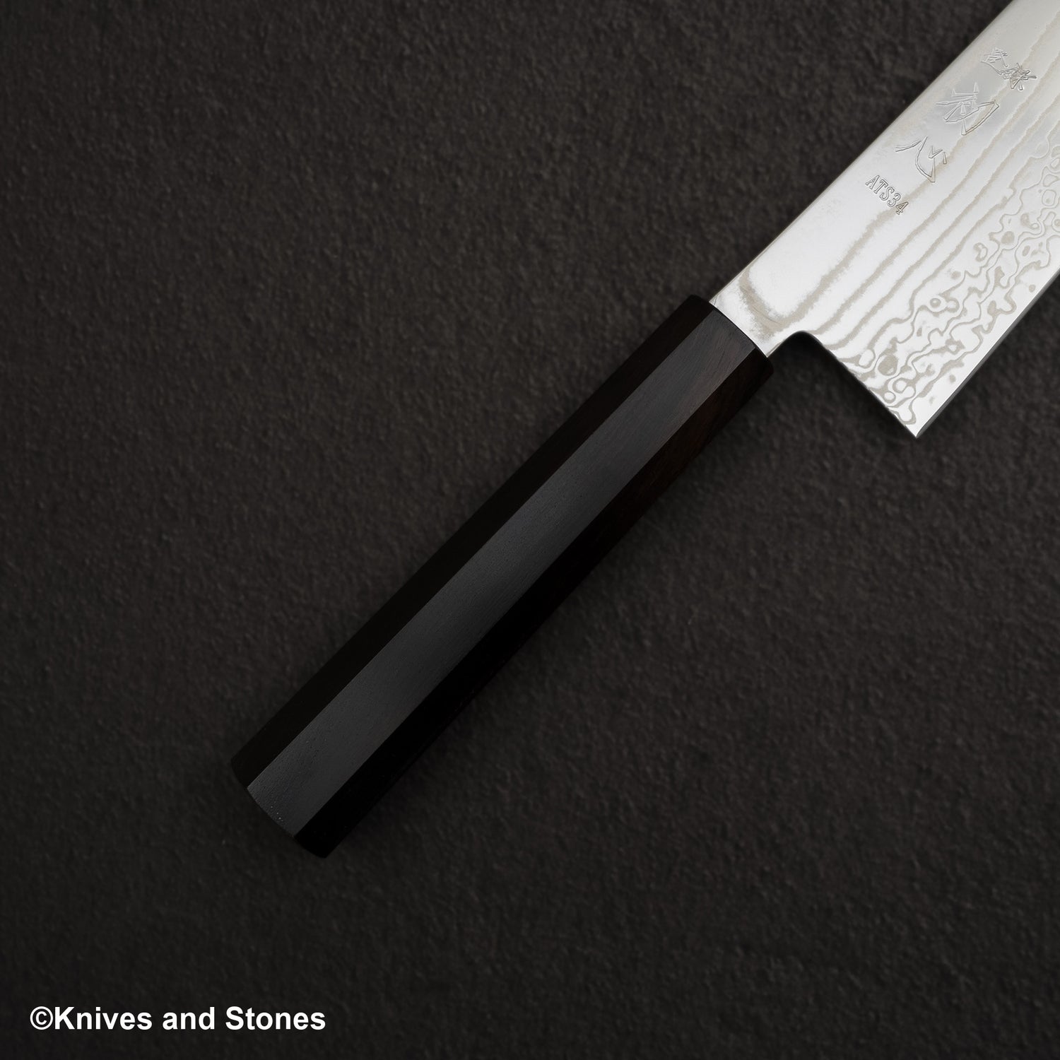 Hatsukokoro Hayabusa ATS34 大馬士革 K-tip Gyuto 240mm