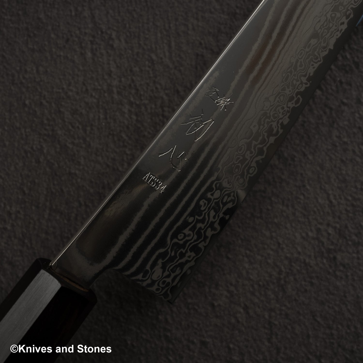 Hatsukokoro Hayabusa ATS34 大馬士革 K-tip Gyuto 240mm