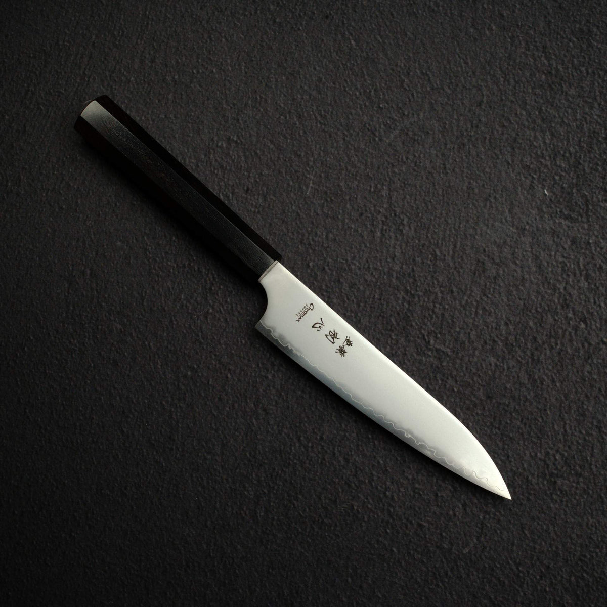 初心 隼 Chromax鋼 小刀 140mm, 黑檀木 Handle