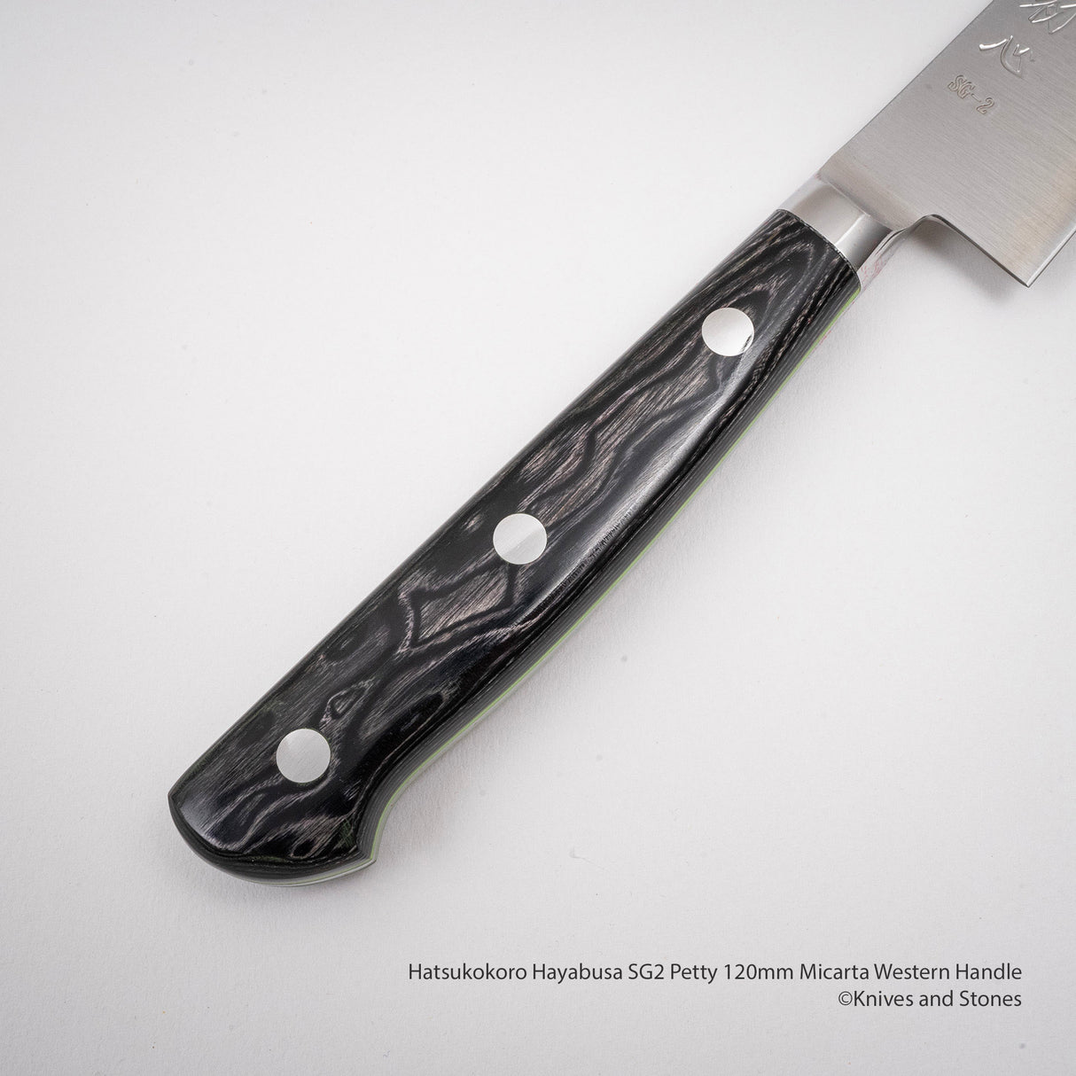 Hatsukokoro Hayabusa SG2 Petty 120mm 米卡塔西式手柄