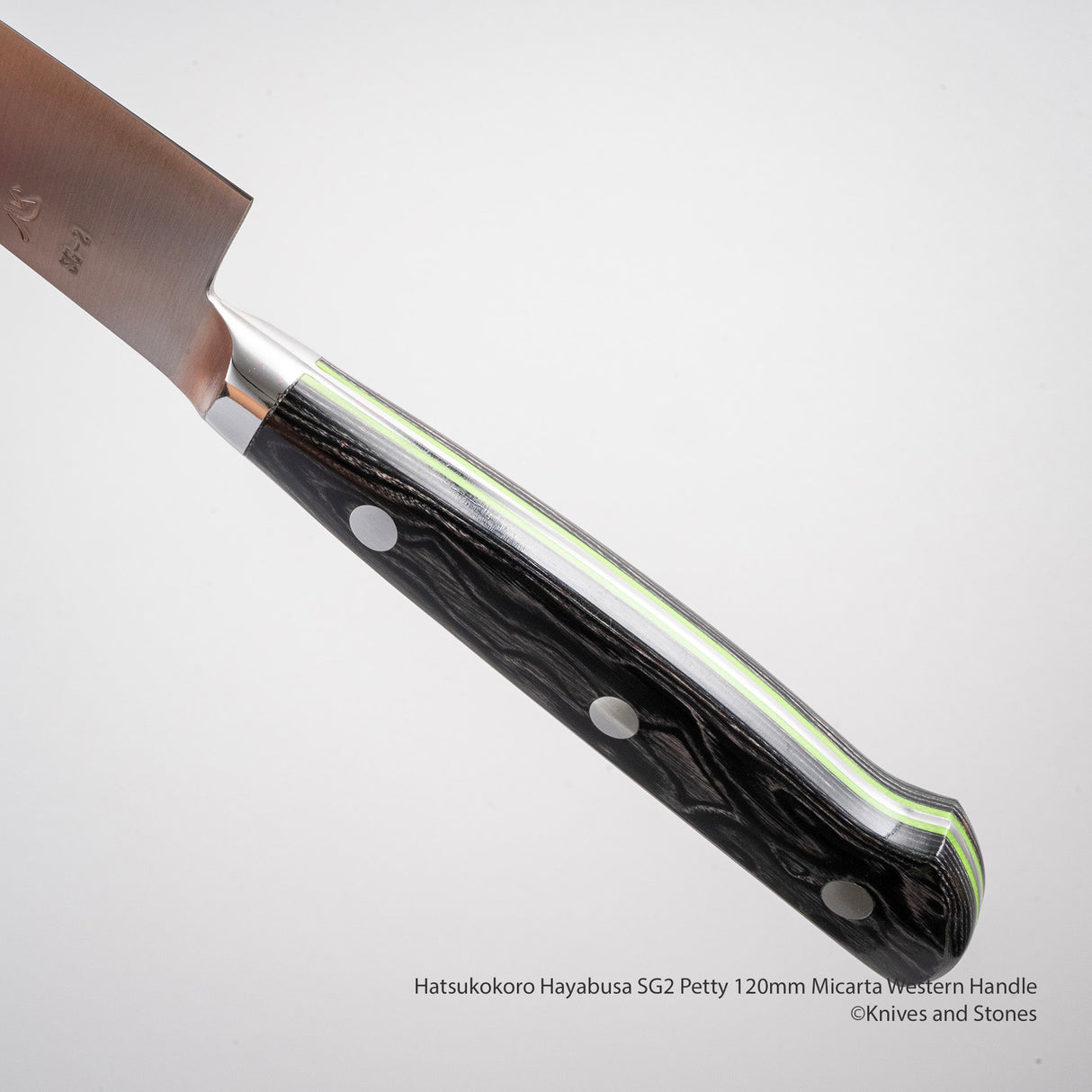 Hatsukokoro Hayabusa SG2 Petty 120mm 米卡塔西式手柄