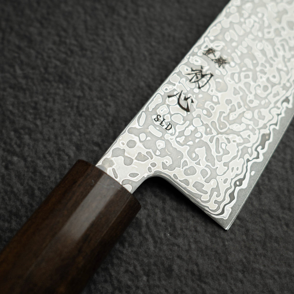 Hatsukokoro Hikari SLD Damascus Santoku 170mm