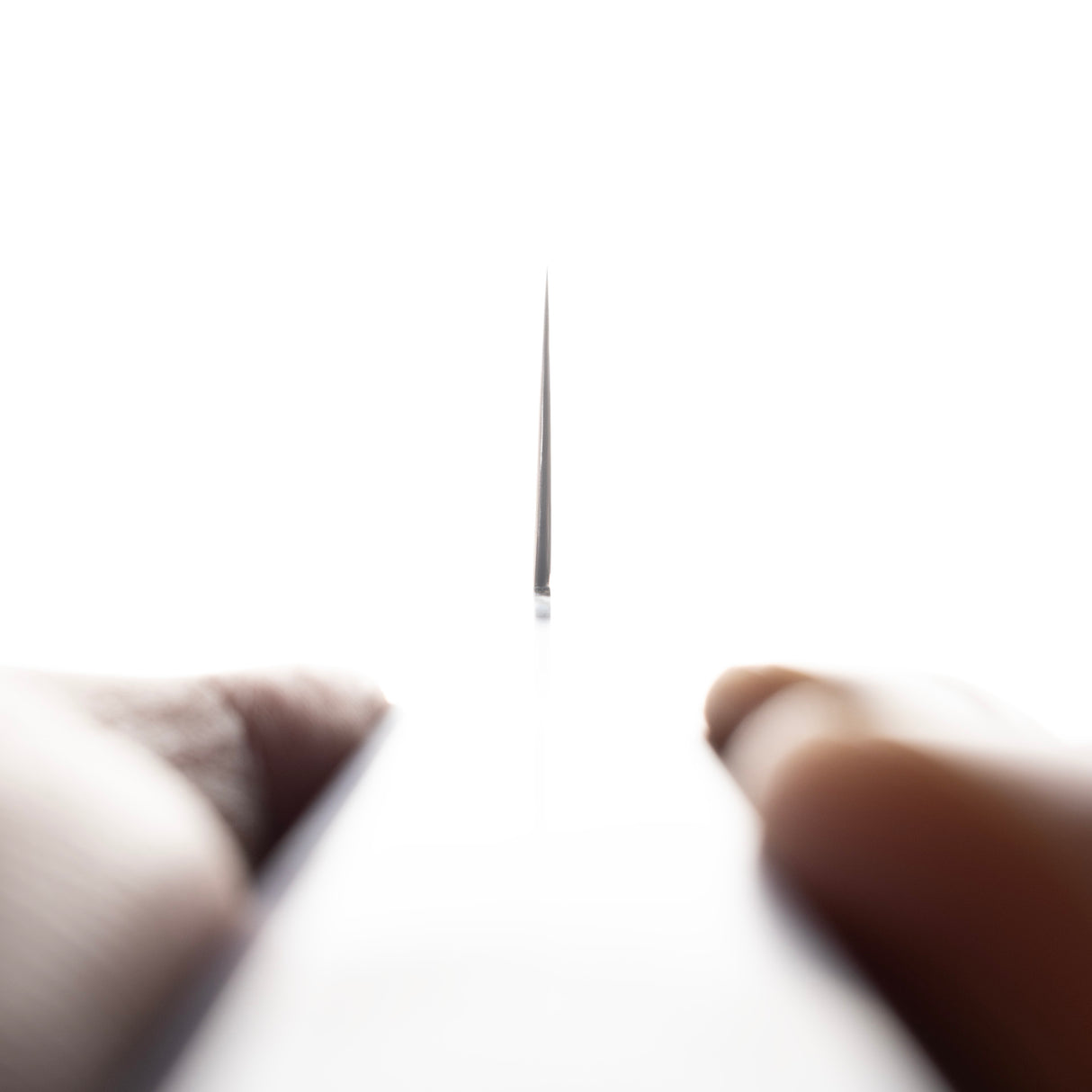 初心孔雀 V-Toku-2 牛刀 240mm 彩虹大馬士革紋 紫色