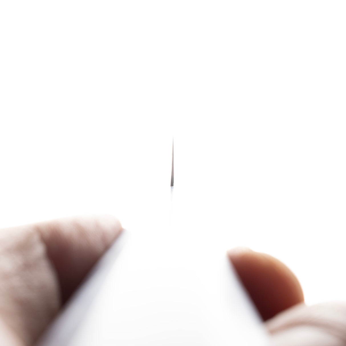 Hatsukokoro Kujaku V-Toku-2 Petty 150mm Rainbow Damascus Finish Purple