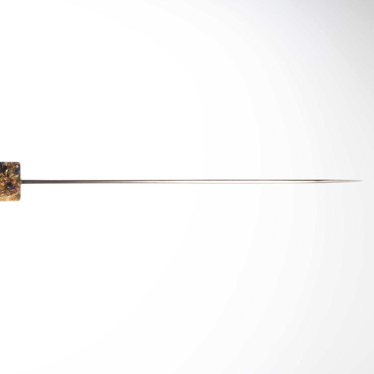 Hatsukokoro Kujaku V-Toku-2 Santoku 180mm Rainbow Damascus Finish