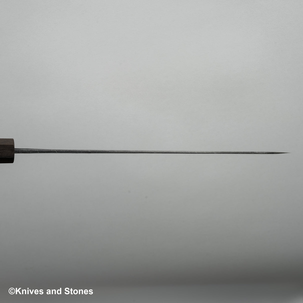 Hatsukokoro 雲影 藍色 2 黑內大馬士革 K-tip Sujihiki 255mm 黑色 Chacate 手柄