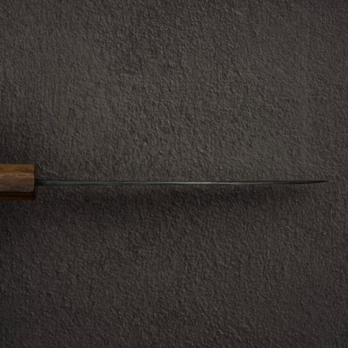 Hatsukokoro Kurogane Blue 2 Kurouchi Santoku 165mm Black Chacate