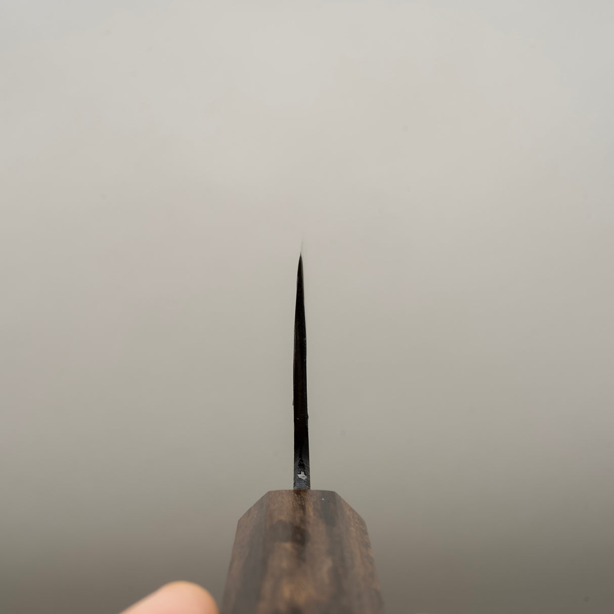 Hatsukokoro Kurogane Blue 2 Kurouchi Santoku 165mm Black Chacate