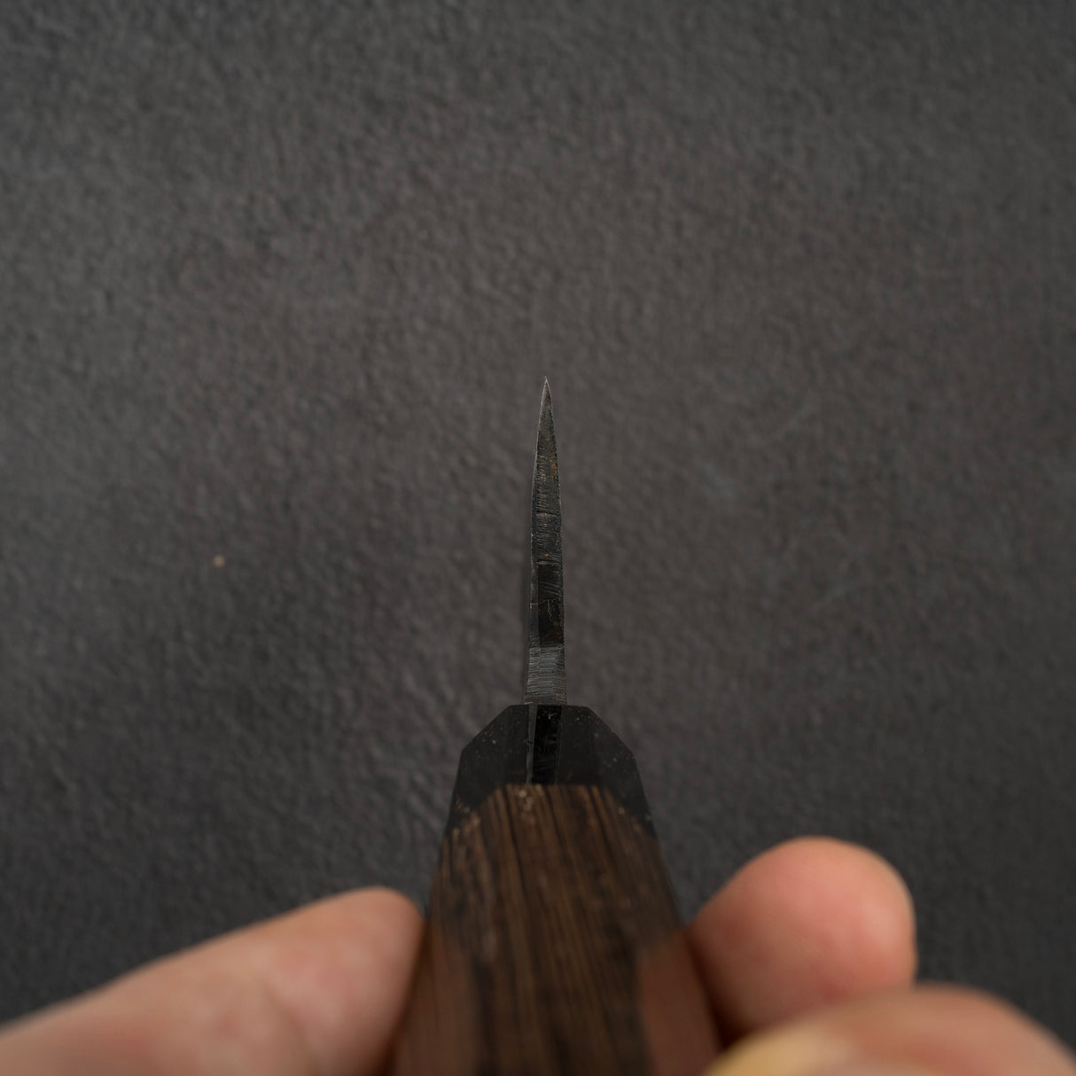 Hatsukokoro Kurokaze Blue 2 Kurouchi Deba 165mm Double Bevel