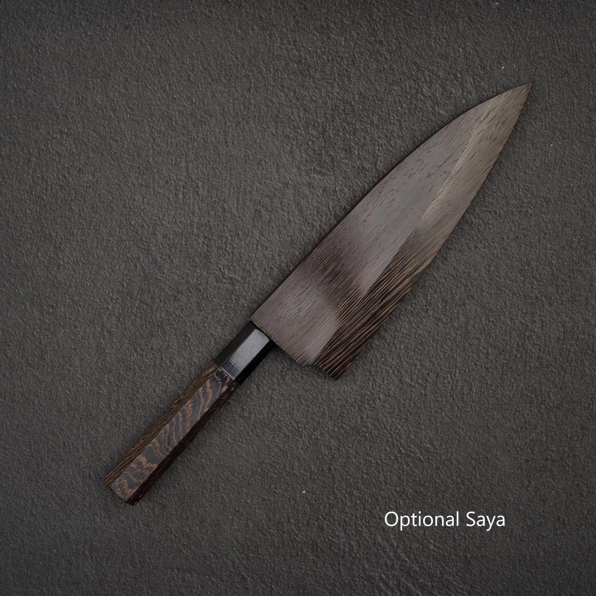 Hatsukokoro Kurokaze Blue 2 Kurouchi Deba 165mm Double Bevel