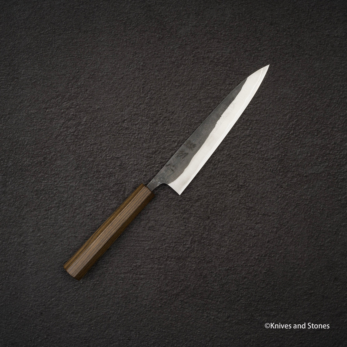 Hatsukokoro Kurokaze White 2 Kurouchi Petty 150mm Stainless Clad