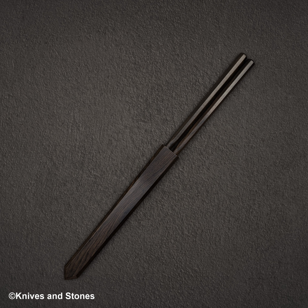 Premium Moribashi (Plating Chopsticks) - Ebony & Saya by Hatsukokoro