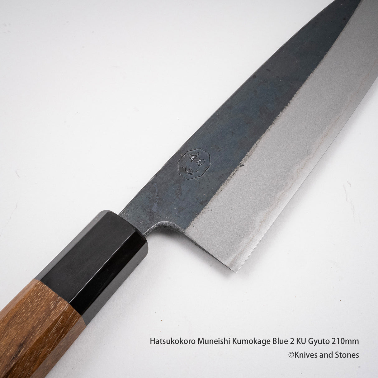 Hatsukokoro Muneishi Kumokage Blue 2 KU Gyuto
