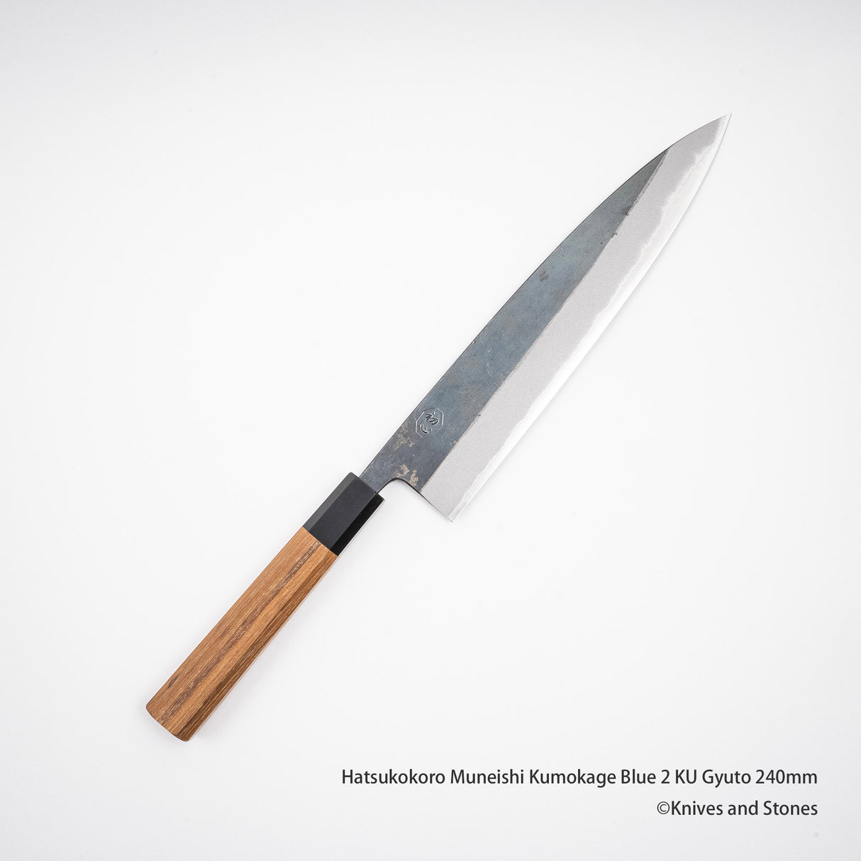 Hatsukokoro Muneishi Kumokage Blue 2 KU Gyuto