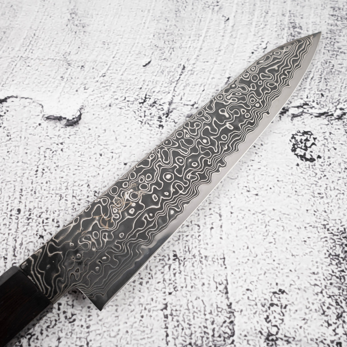 Hatsukokoro Ryuhyo SG2 黑色大馬士革小號 150mm