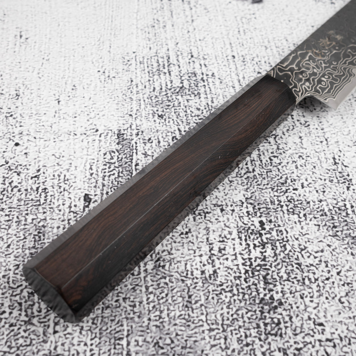 Hatsukokoro Ryuhyo SG2 黑色大馬士革小號 150mm