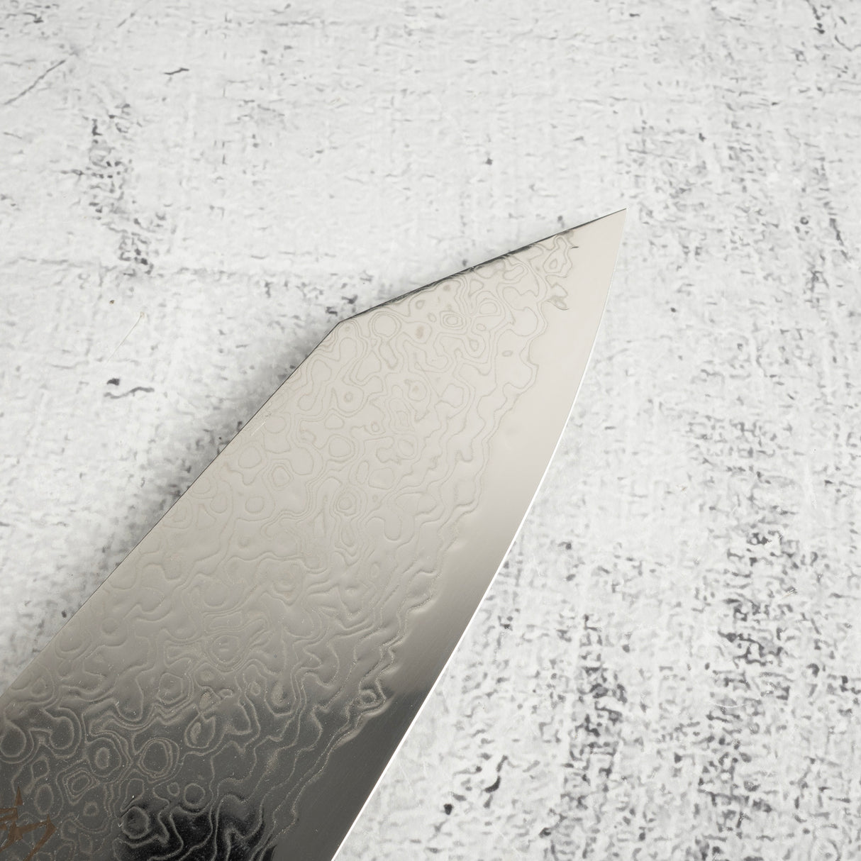 Hatsukokoro Ryuhyo SG2 Damascus Bunka 180mm Ebony Handle