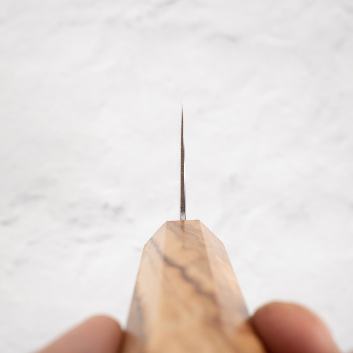 Hatsukokoro Ryuhyo SG2 Damascus Gyuto 240mm Saya Included, Olivewood Handle