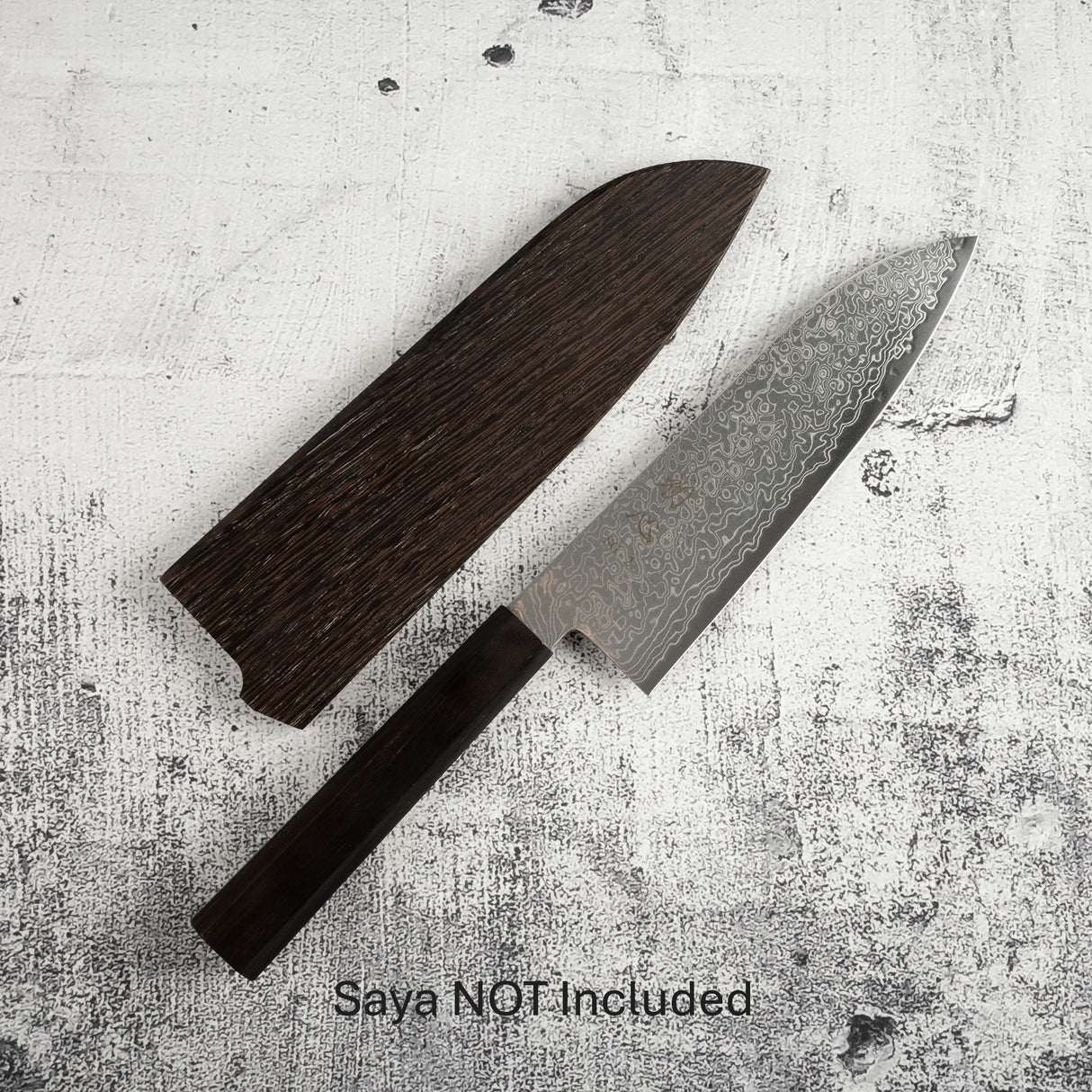 Hatsukokoro Ryuhyo SG2 Damascus Santoku 180mm