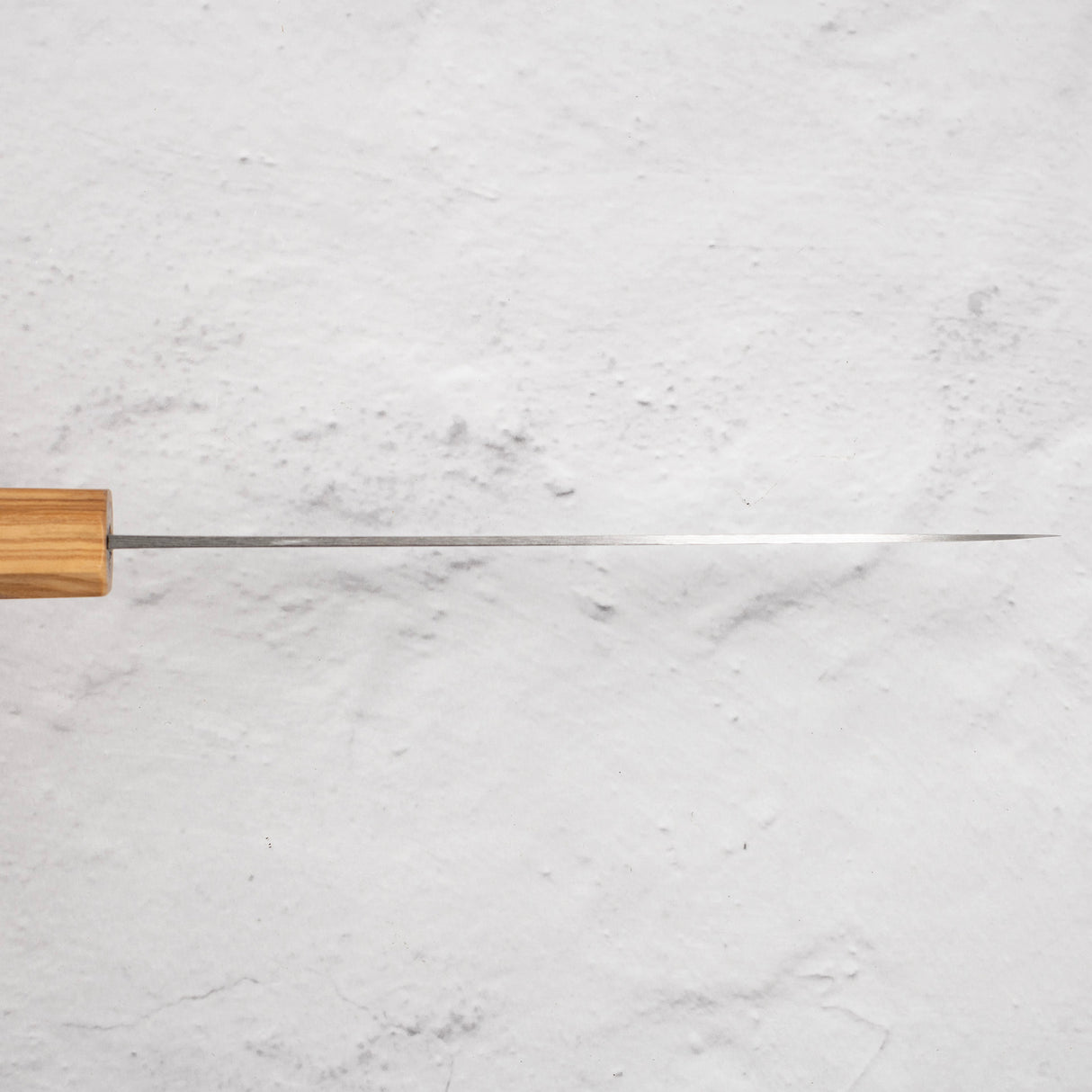 Hatsukokoro Ryuhyo SG2 Damascus Santoku 180mm Saya Included, Olivewood Handle