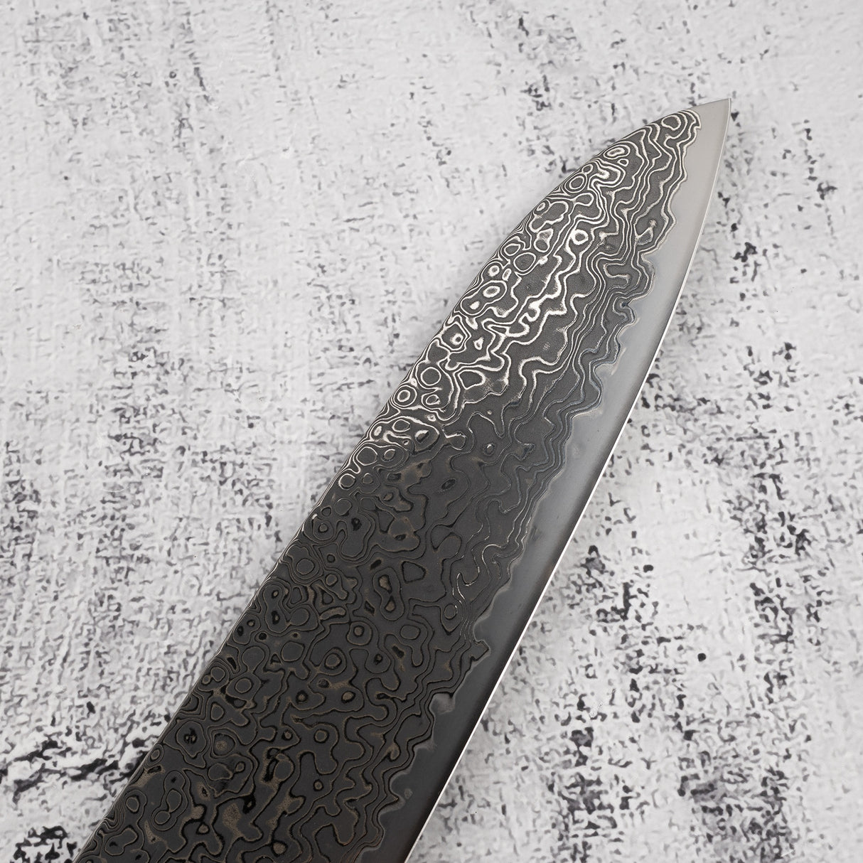 初心 流冰 SG2 黑大馬士革牛刀 240mm 黑檀木柄