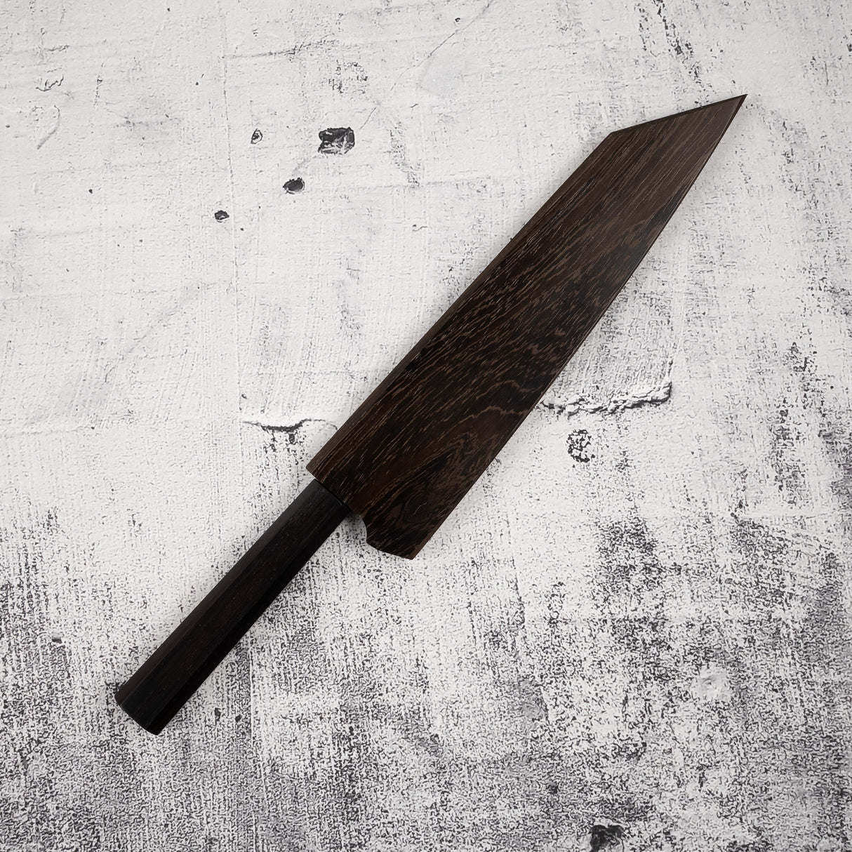 Hatsukokoro Ryuhyo SG2 Black Damascus K-tip Gyuto 210mm Ebony