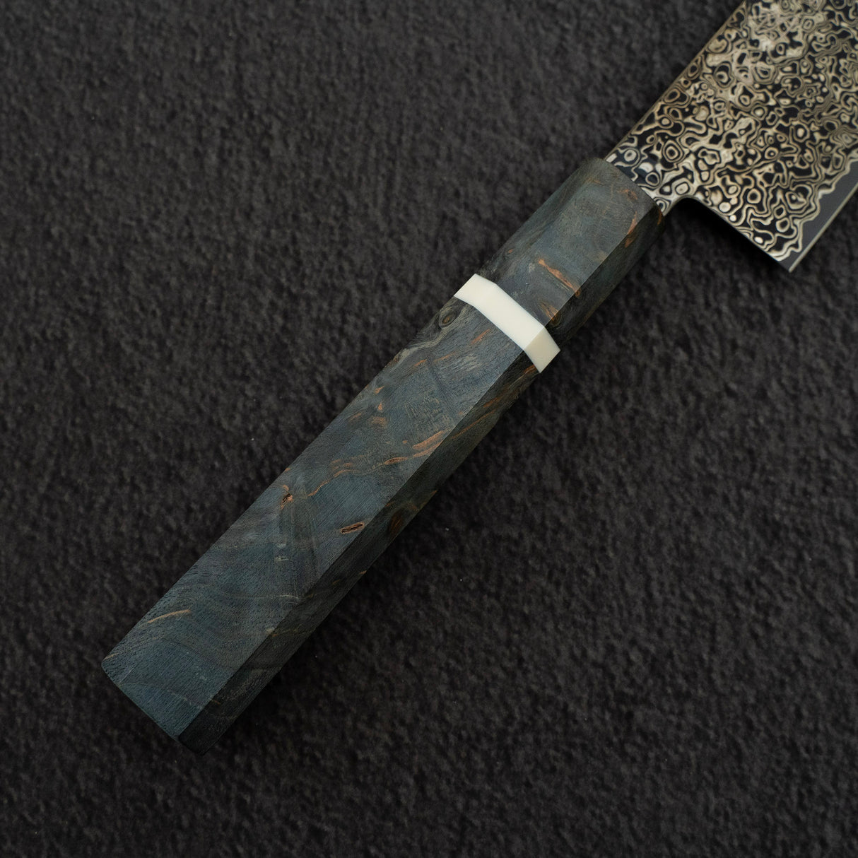 Hatsukokoro Saihyo SG2 Kurozome Black Damascus Gyuto 210mm Birch Handle