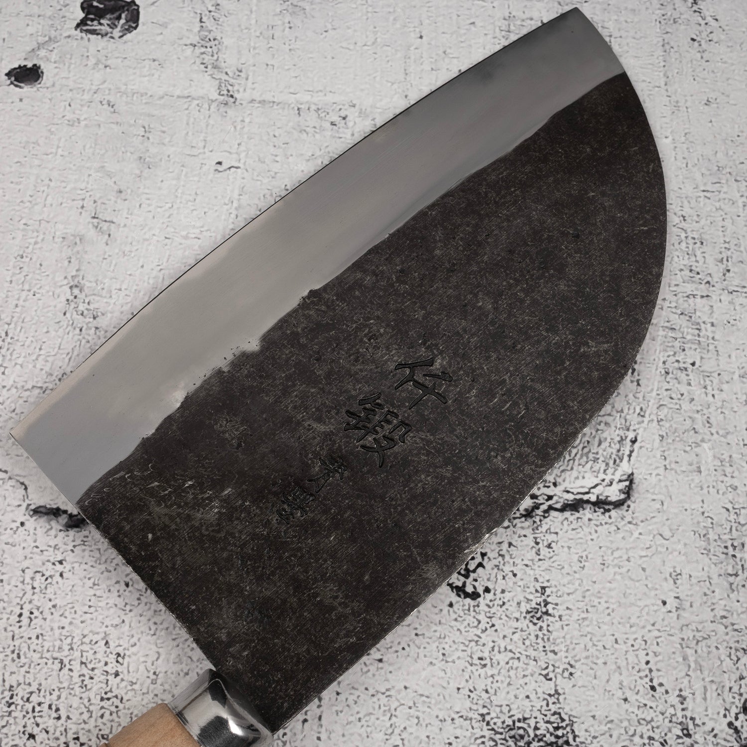 Hatsukokoro Sentan Blue 2 Stainless Clad Large Santoku 190mm