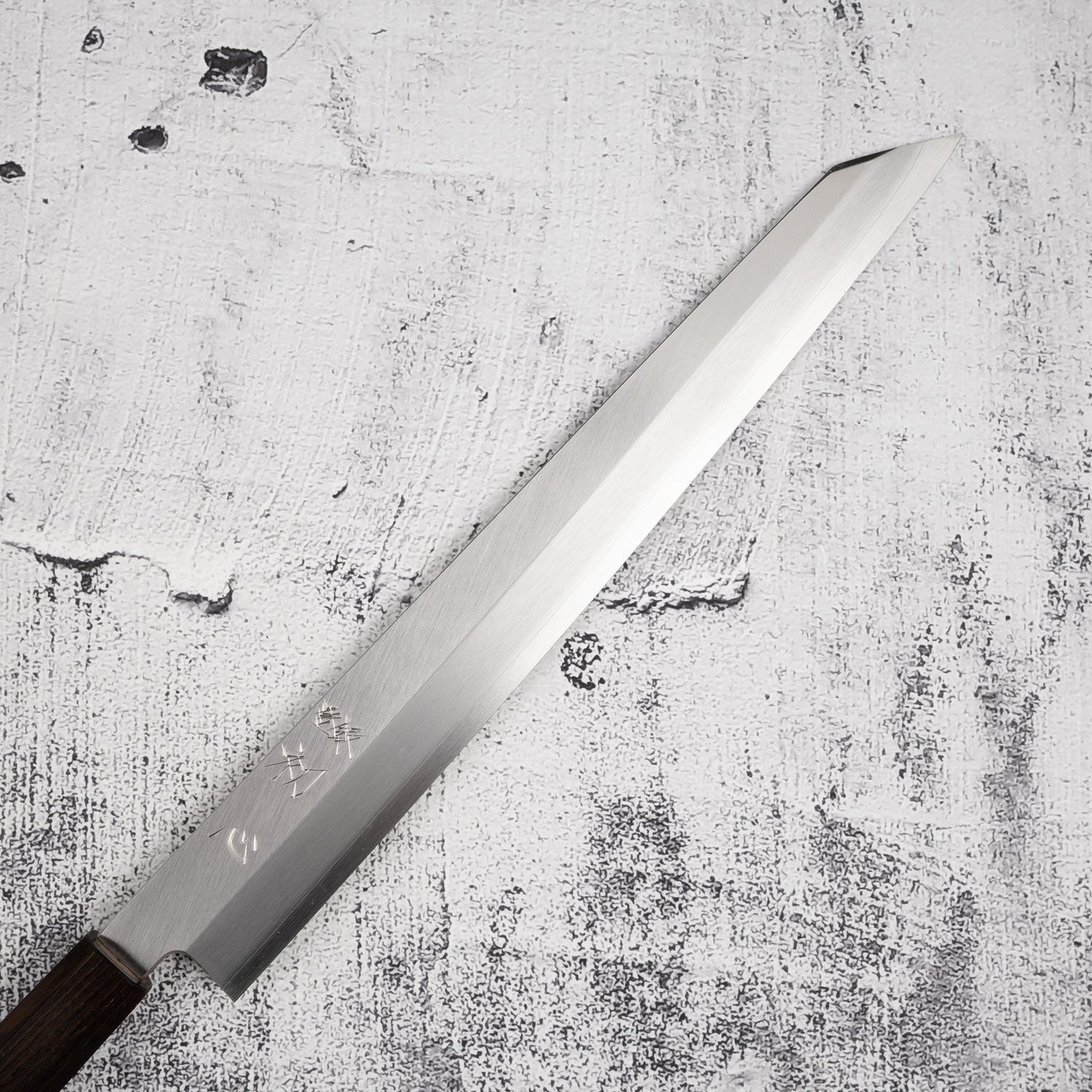 Hatsukokoro x Myojin Shirasagi Ginsan K-tip Yanagiba 300mm
