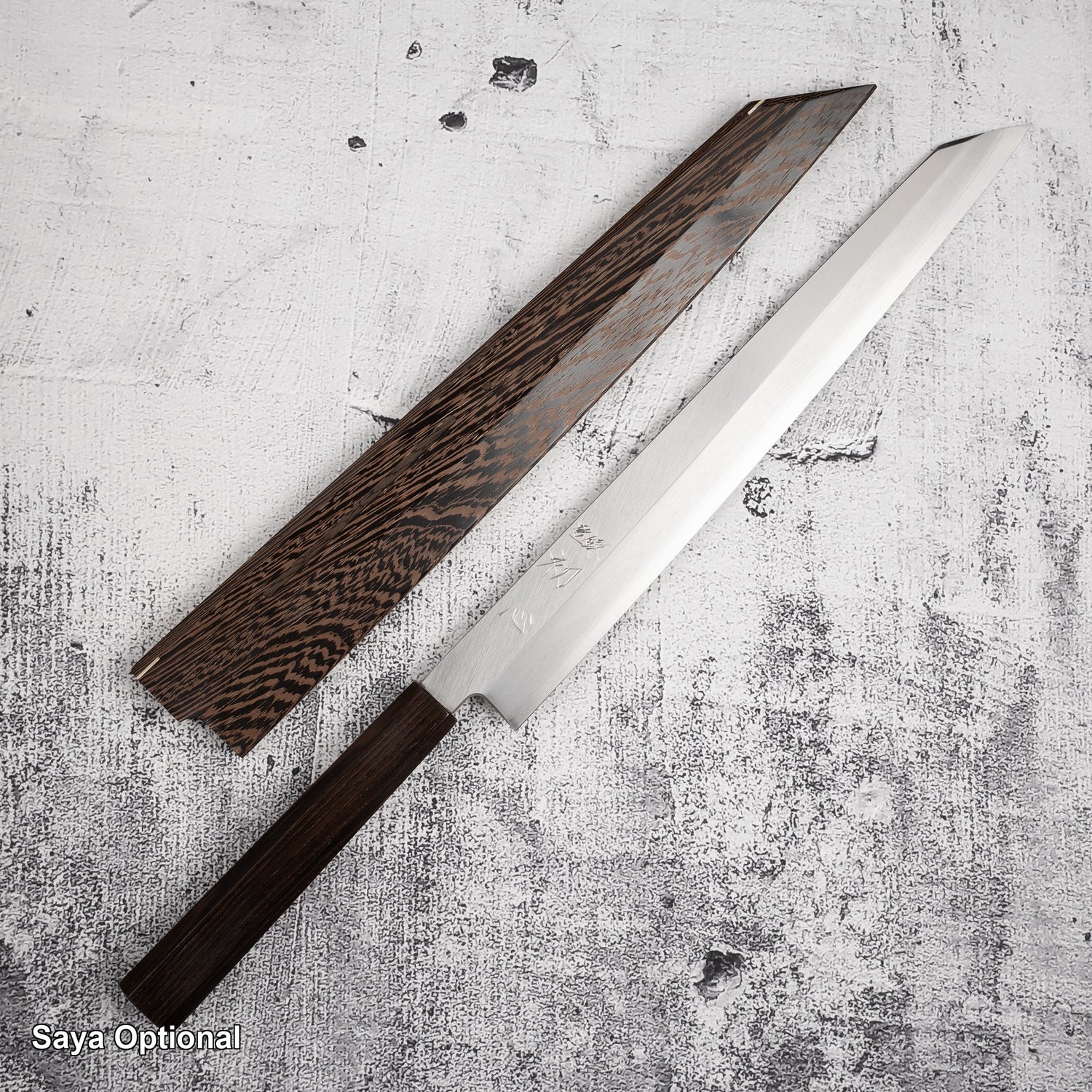 Hatsukokoro x Myojin Shirasagi Ginsan K-tip Yanagiba 300mm