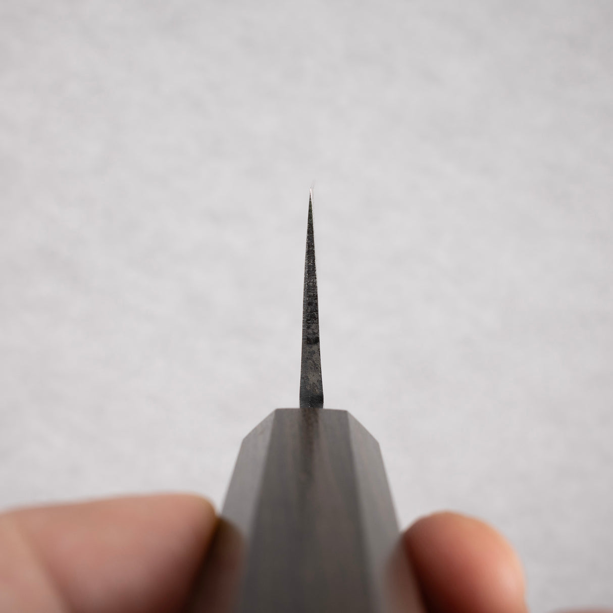 初心四國 藍色 2 黑內大馬士革 三德 165mm 烏木手柄