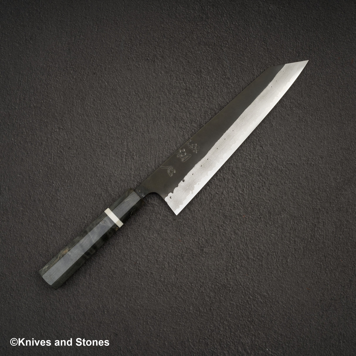 Hatsukokoro Shinkiro Aogami 超級大馬士革 黑內 K-tip Gyuto 240mm 樺木手柄