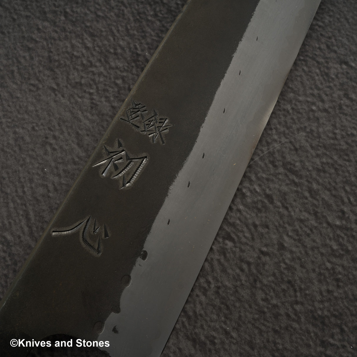 Hatsukokoro Shinkiro Aogami 超級大馬士革 黑內 K-tip Gyuto 240mm 樺木手柄