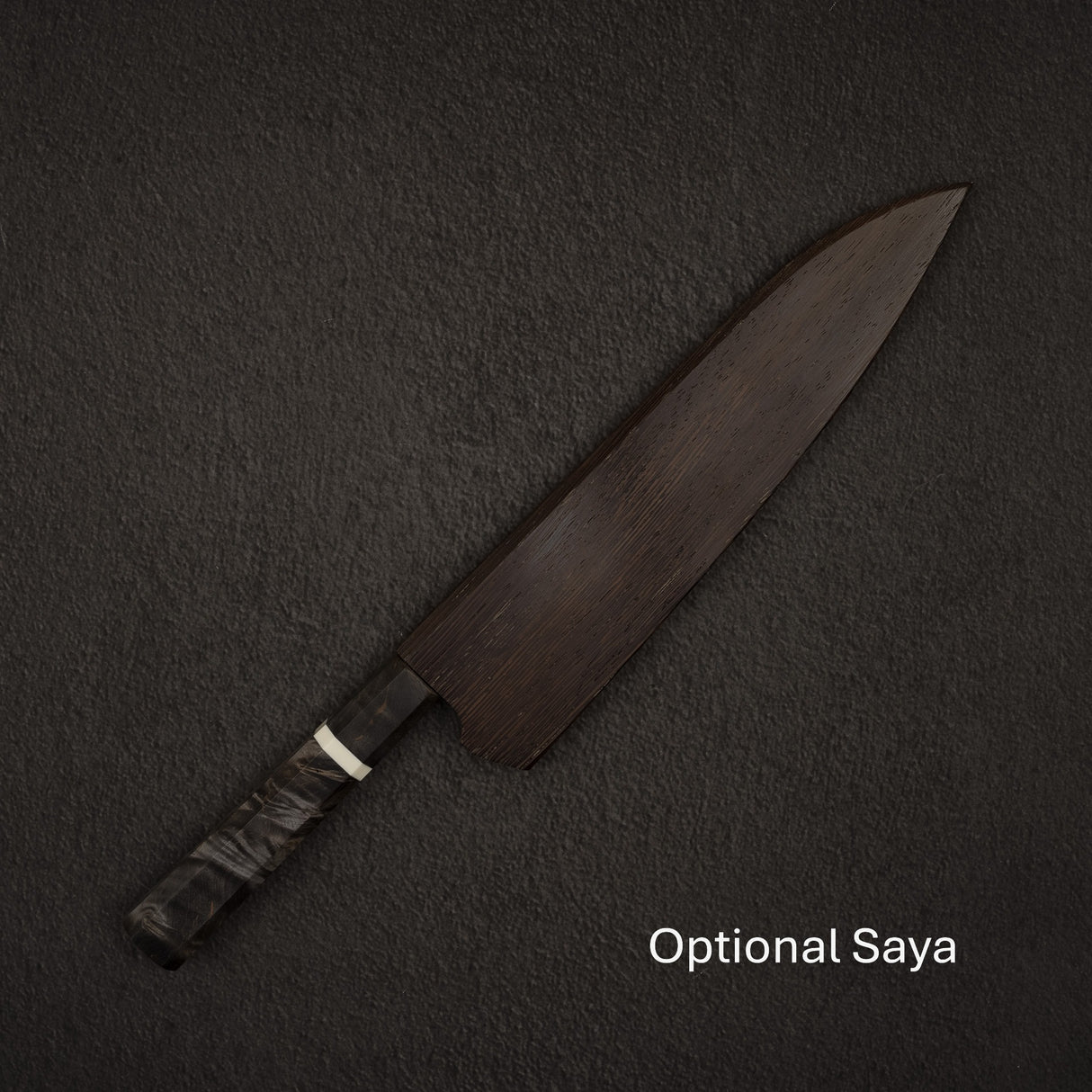 初心 青神新紀郎 超級黑內大馬士革牛刀 210mm