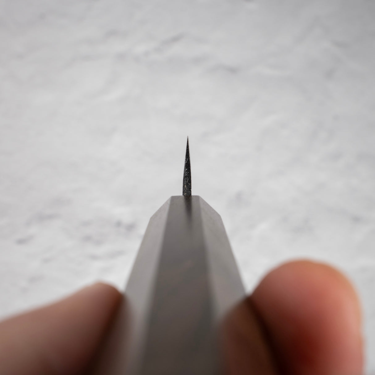 Hatsukokoro Sumi Blue 2 Kurouchi Petty 80mm Black Chacate Handle