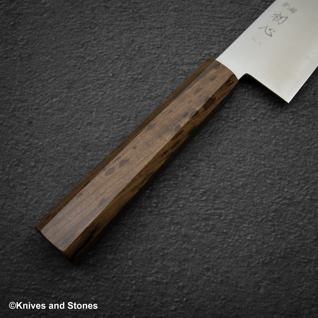 初心 VG5 隼 三德 180mm 黑色 Chacate