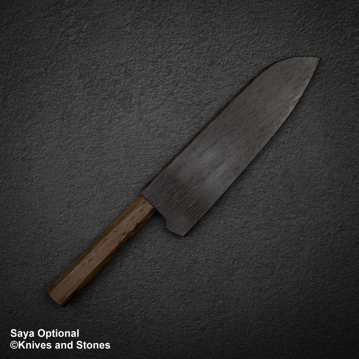 初心 VG5 隼 三德 180mm 黑色 Chacate