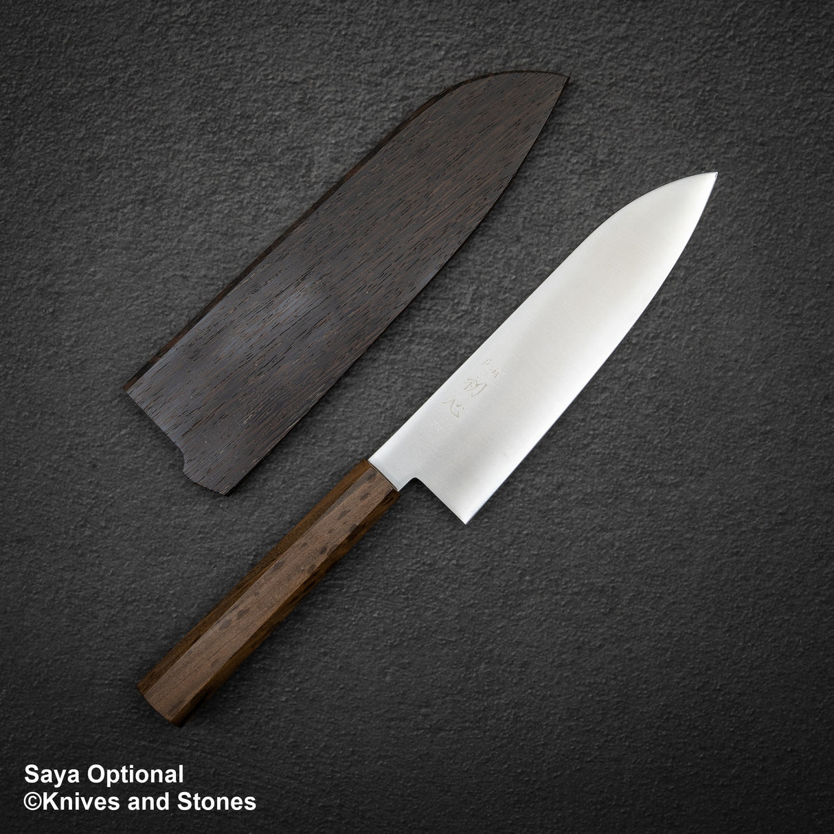 初心 VG5 隼 三德 180mm 黑色 Chacate