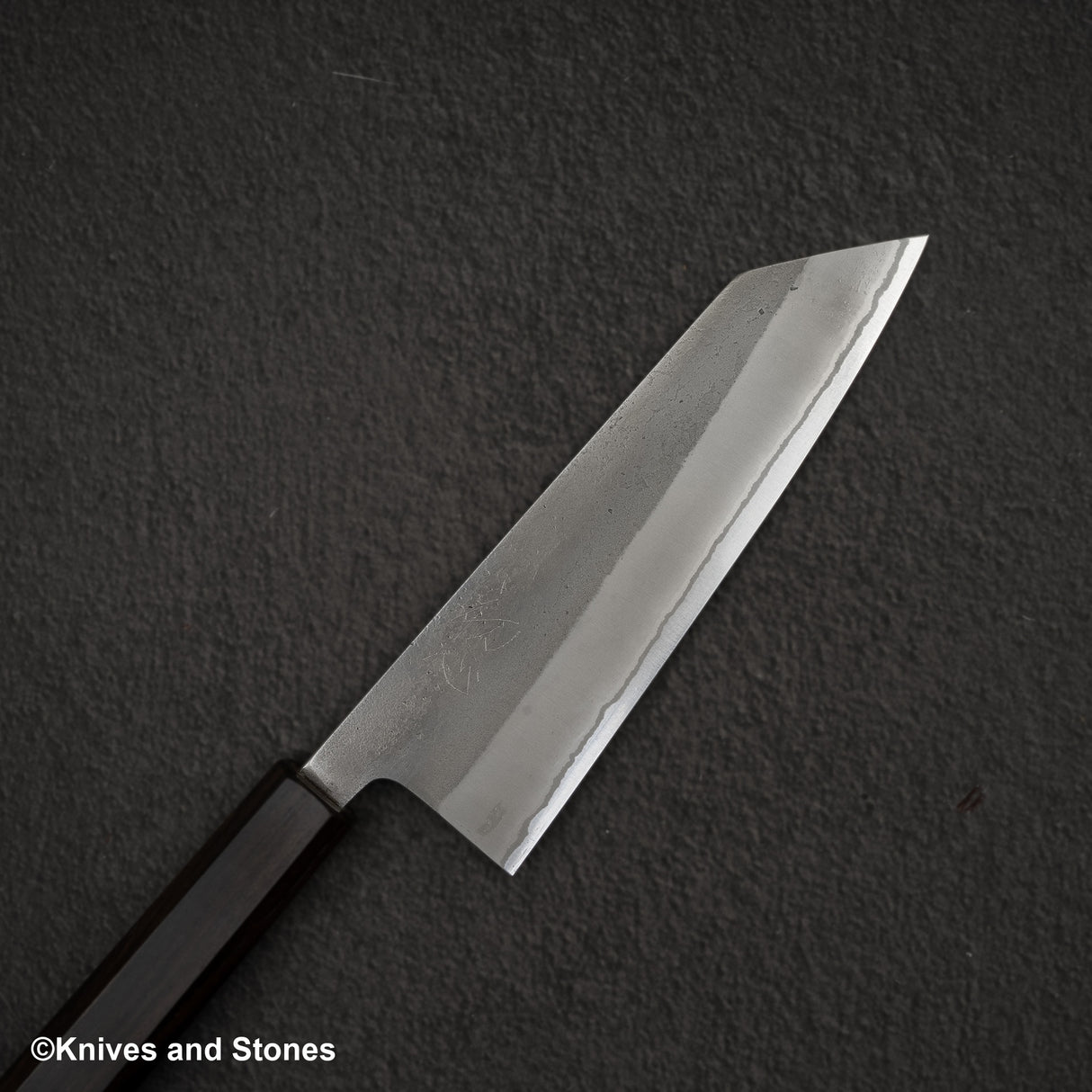 Yoshikane White 2  Nashiji Stainless Clad Bunka 170mm