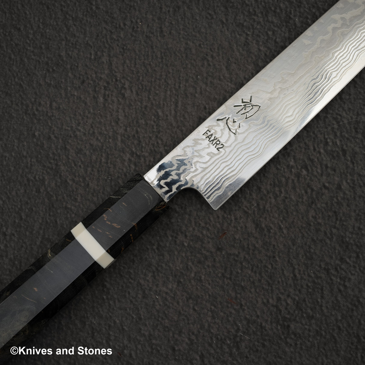 Hatsukokoro FAXR2 Damascus K-tip Sujihiki 240mm