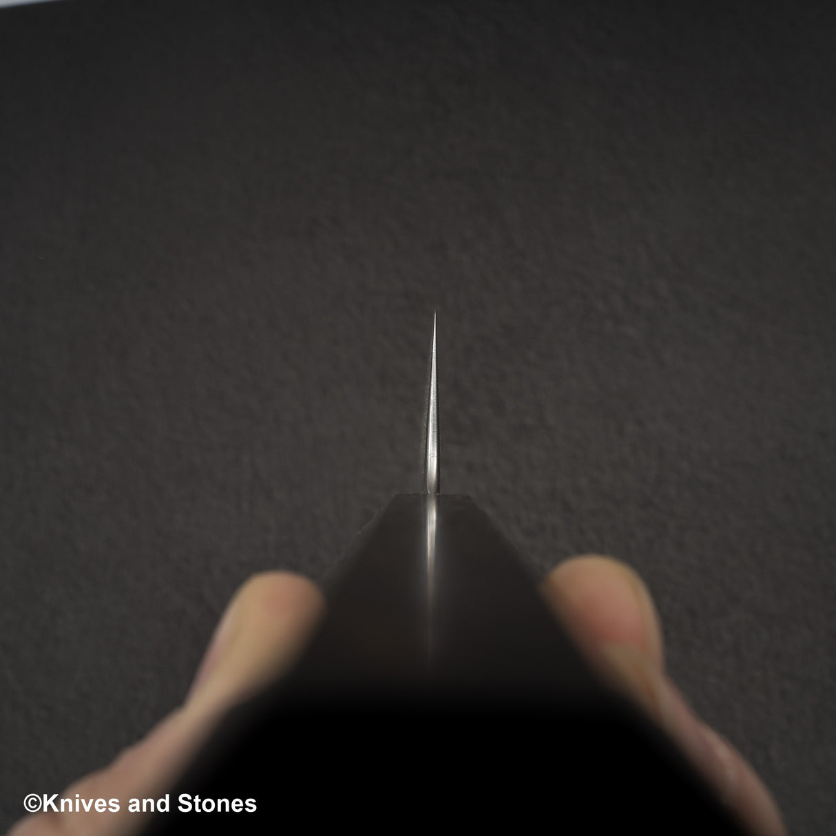 Hatsukokoro Hayabusa VG10 大馬士革土目三德 180mm 烏木手柄