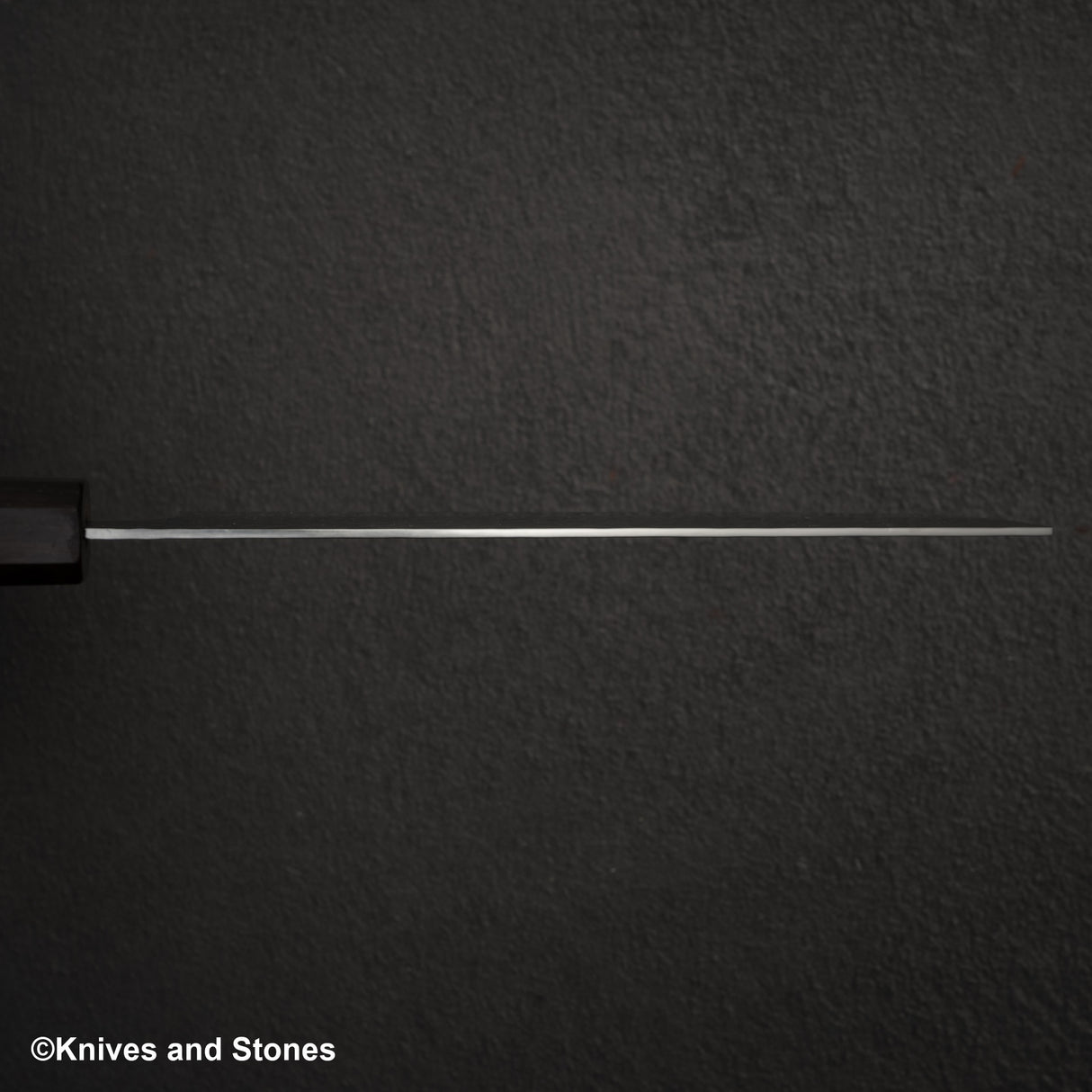 Hatsukokoro Hayabusa VG10 Tsuchime Sanmai Nakiri 180mm Ebony