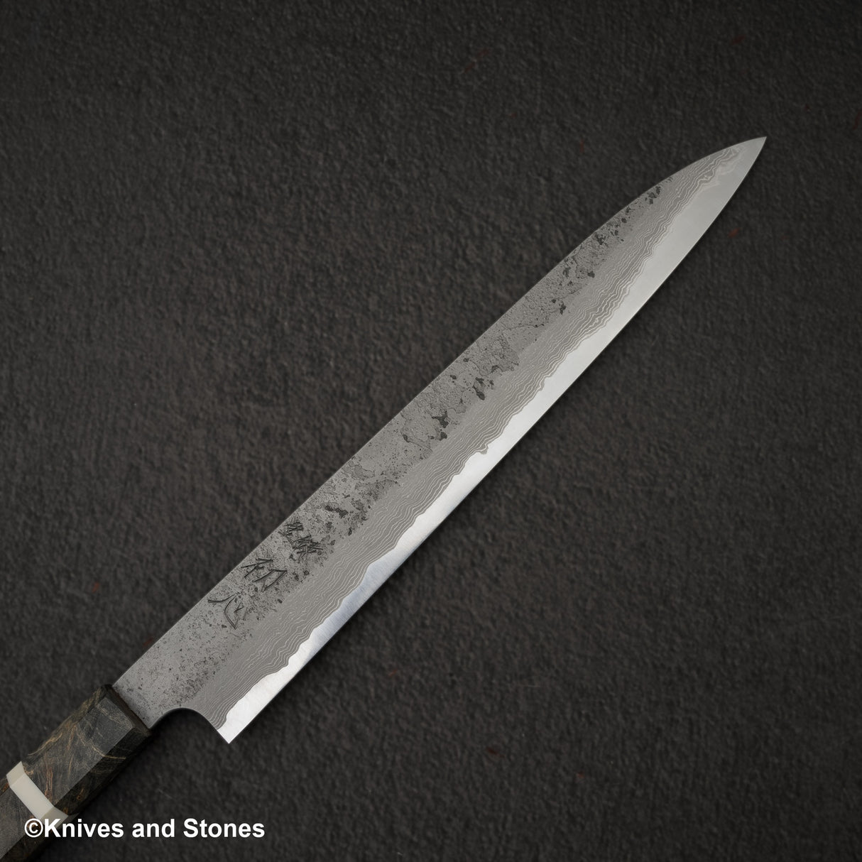 Hatsukokoro Ryusui Blue 2 Nashiji Sujihiki 270mm