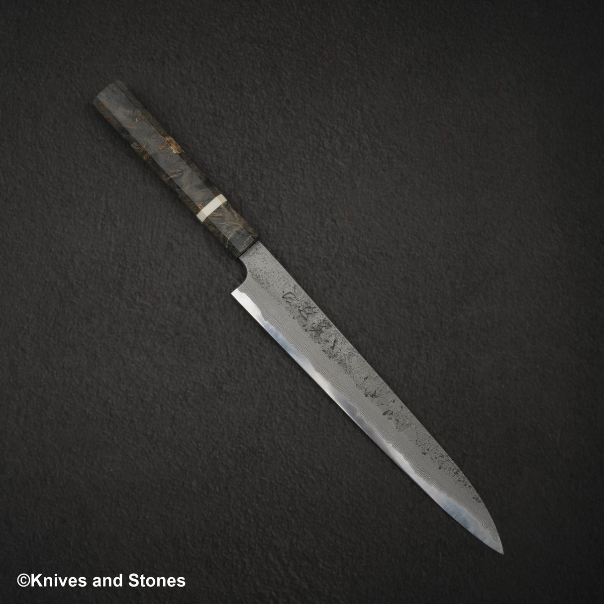 Hatsukokoro Ryusui Blue 2 Nashiji Sujihiki 270mm