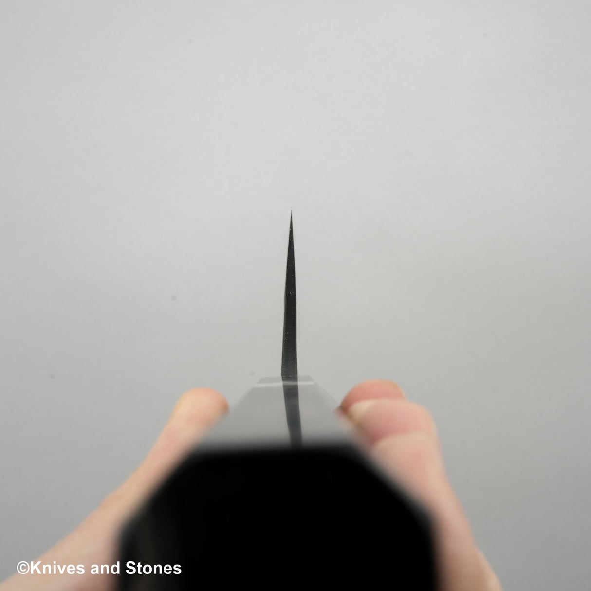 Hatsukokoro Shinkiro Aogami Super Kurouchi Damascus Nakiri 165mm