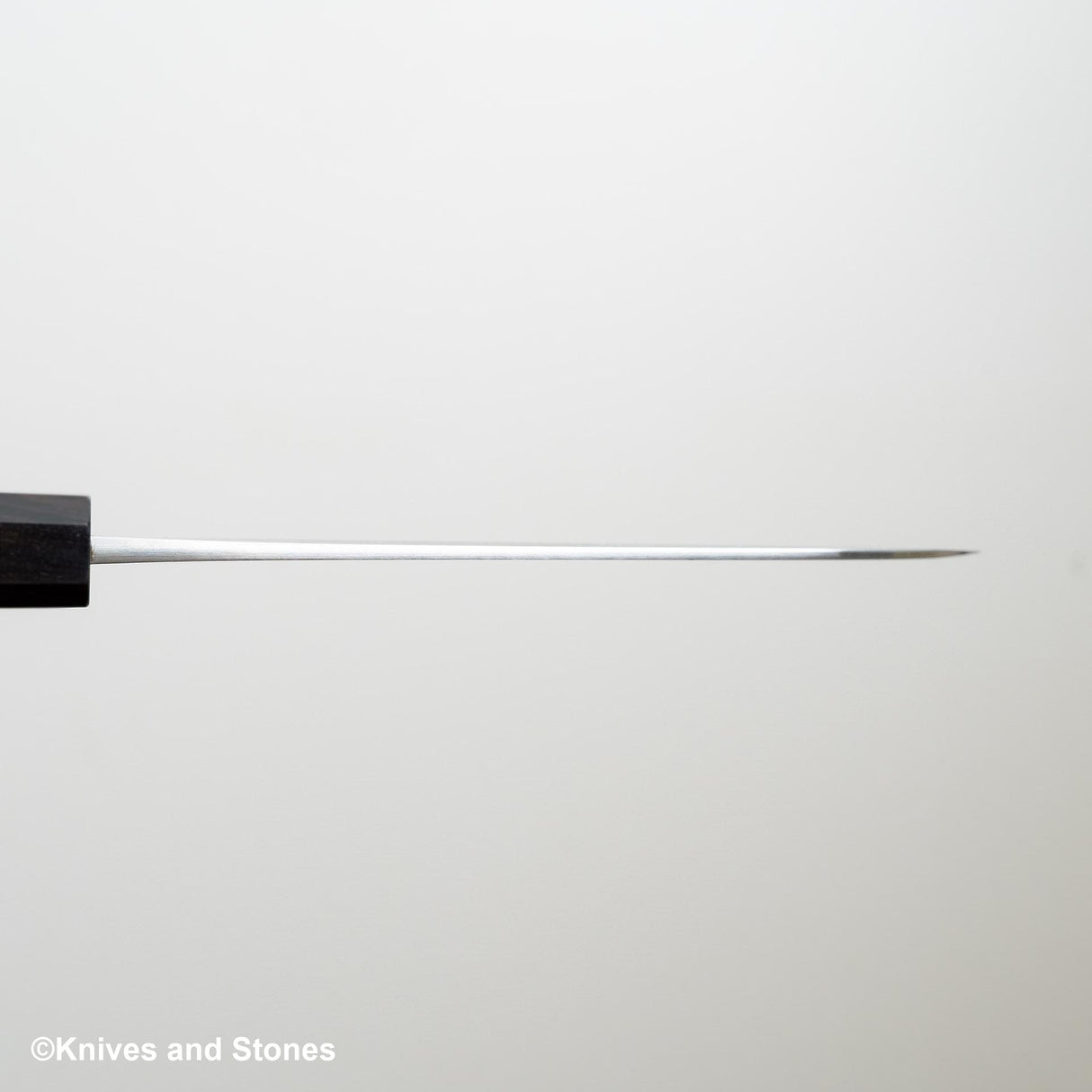 Hatsukokoro x Yoshikane White 2 Nashiji Santoku 170mm 不鏽鋼包覆烏木