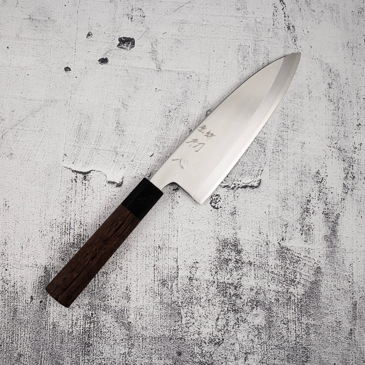 Hatsukokoro x Myojin Shirasagi Ginsan Deba 180mm