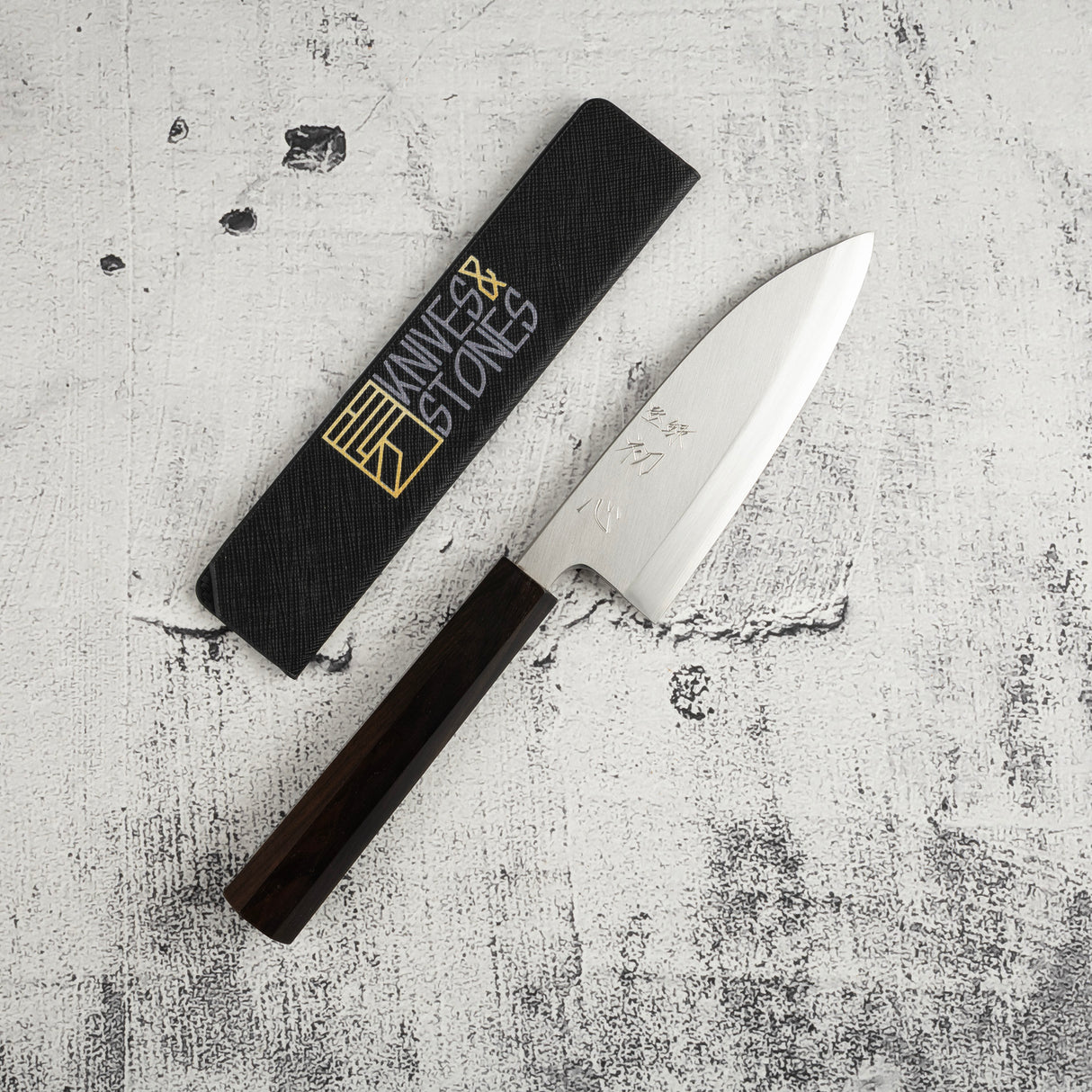 初心×明神白鷺銀山出羽 150mm